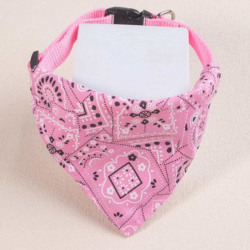 Dog Scarf Bandana with Collar
