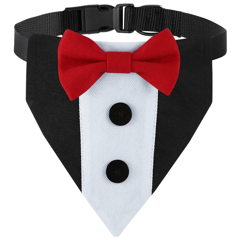 Dog Tuxedo with Bow Tie (Formal Suit)