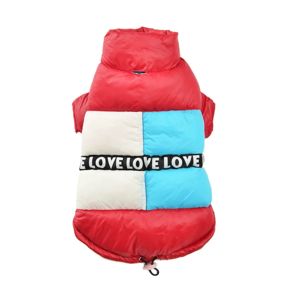 Waterproof Winter Dog Pullover Jacket