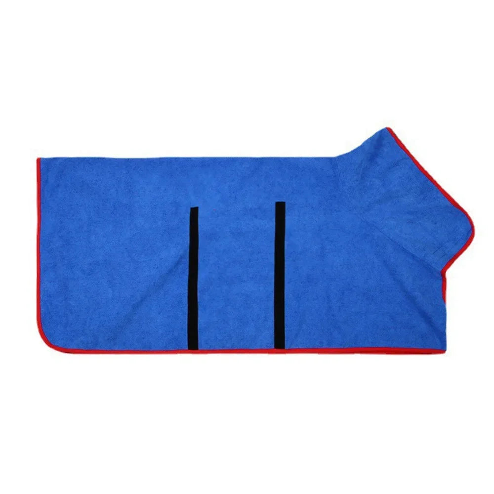 Quick-Dry Dog Bathrobe