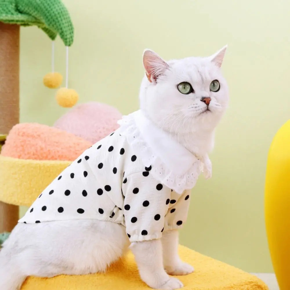 Polka Dot Summer Dog Dress