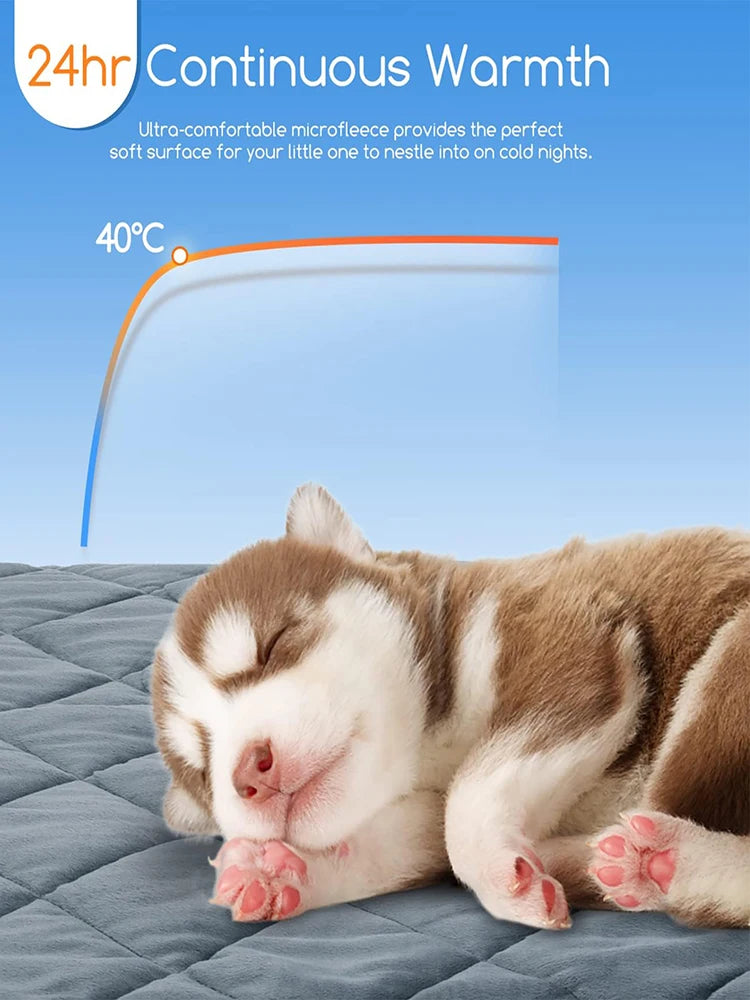 Self-Heating Thermal Pet Pad