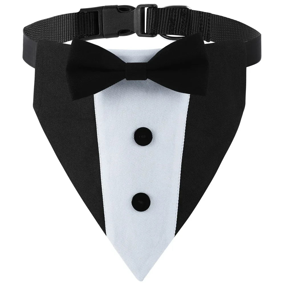Dog Tuxedo with Bow Tie (Formal Suit)