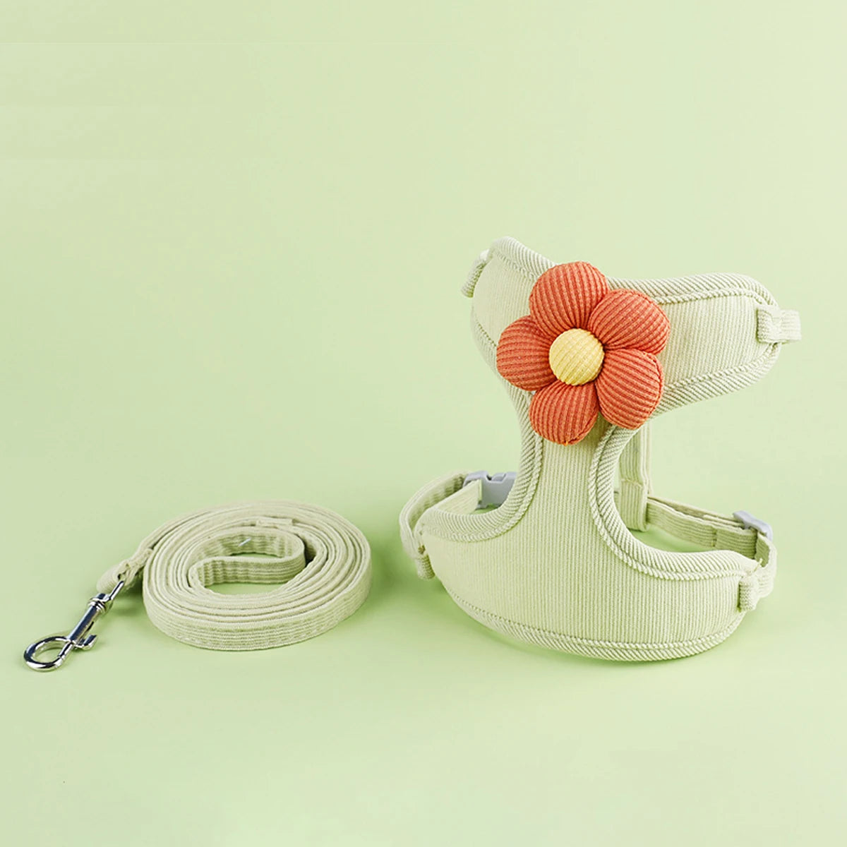 Adjustable Breathable Dog & Cat Harness Set