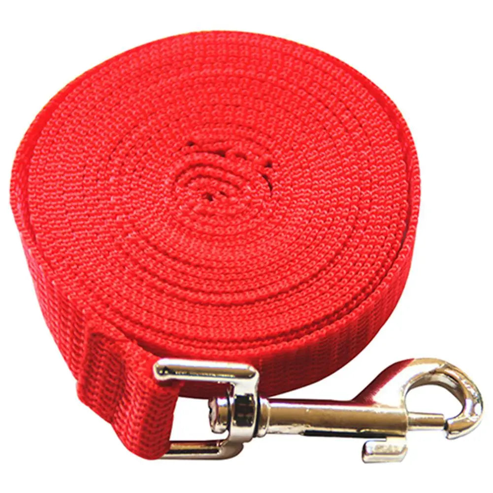 Nylon Dog Training Leashes Pet Supplies Walking Harness Collar Leader Rope For Dogs Cat 3M 6M 10M 15M 20M