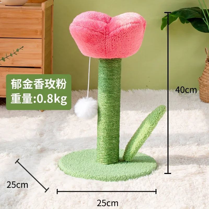 Tulip Sisal Cat Scratching Post