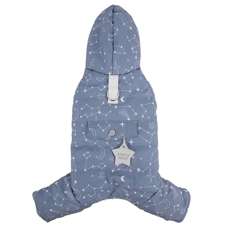 Four-Legged Winter Dog Jumpsuit