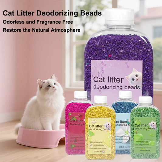 Cat litter and odor control products
