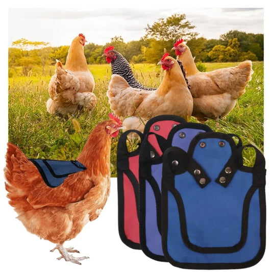 Adjustable chicken saddle hen apron
