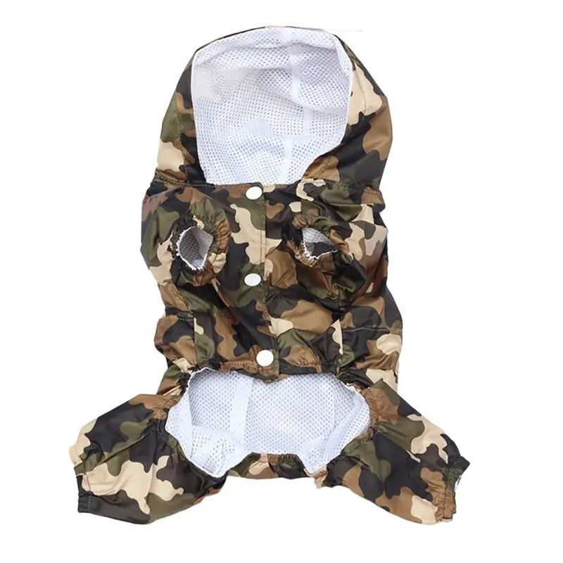 Reflective Waterproof Dog Raincoat