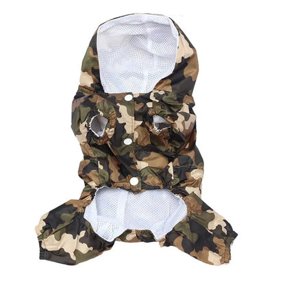 Reflective Waterproof Dog Raincoat