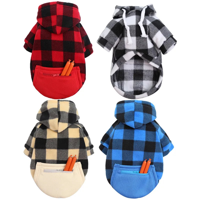 Reversible Plaid Dog Vest