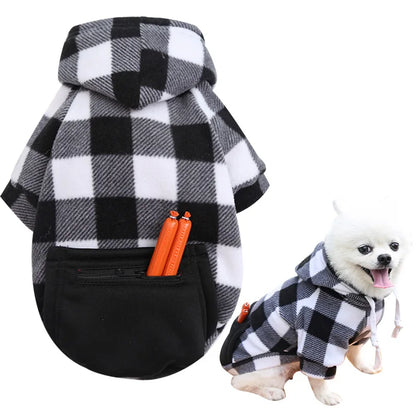 Reversible Plaid Dog Vest