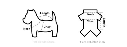 Love Bear Winter Pet Hoodie