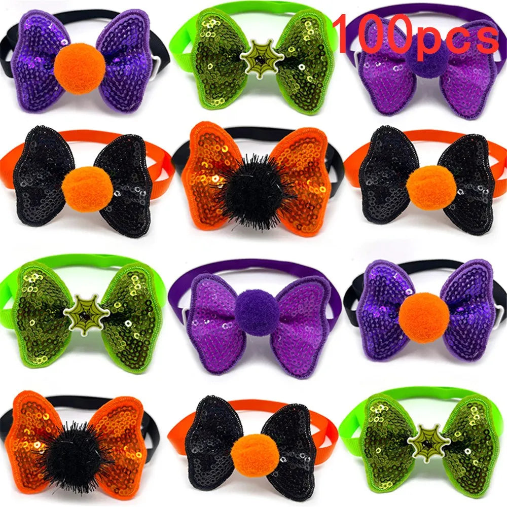 Halloween Dog Bow Ties (Bulk Pack)