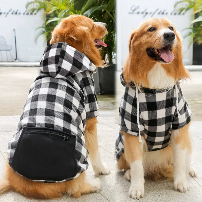 Reversible Plaid Dog Vest