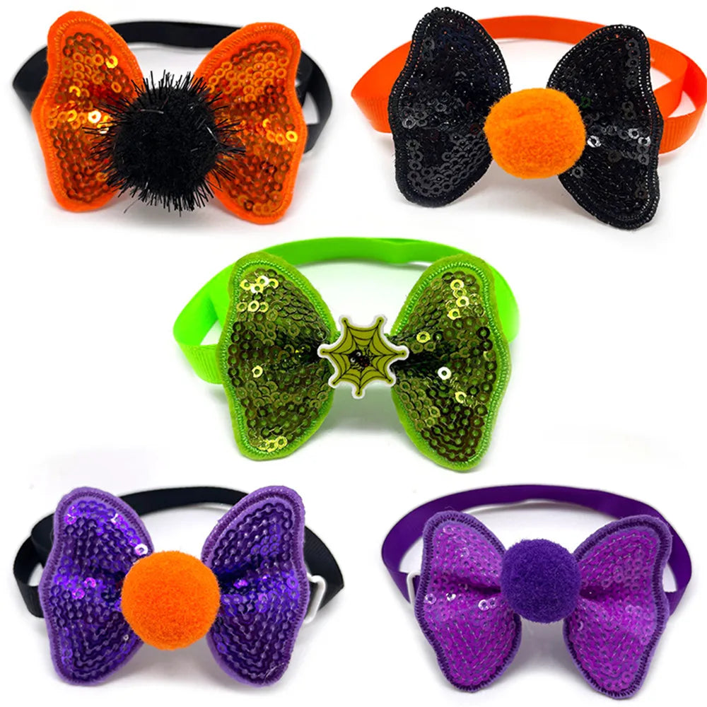 Halloween Dog Bow Ties (Bulk Pack)