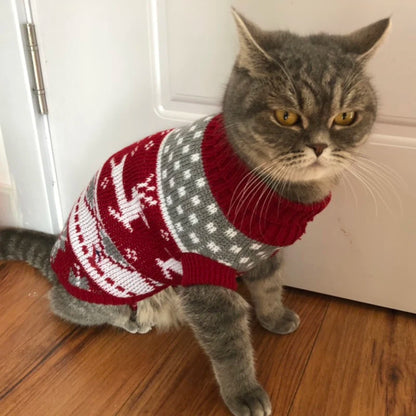Cosy Knit Cat Sweater