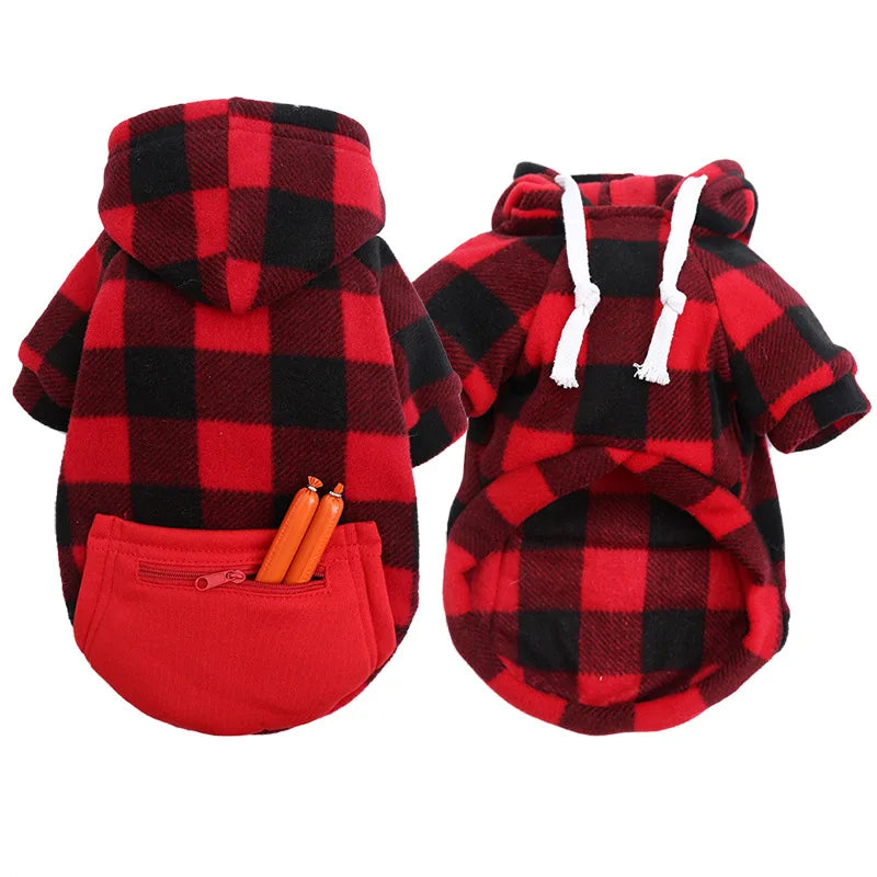 Reversible Plaid Dog Vest