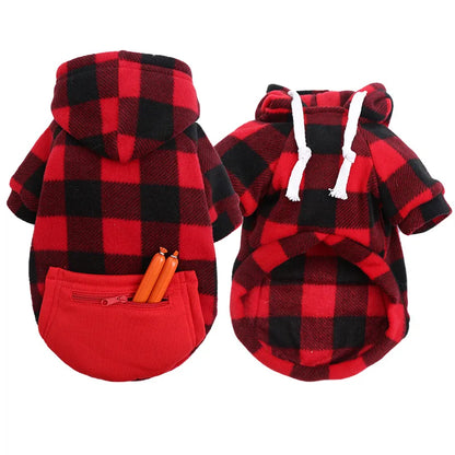 Reversible Plaid Dog Vest