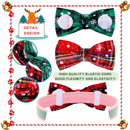 Christmas Dog Bow Ties (Bulk Pack)