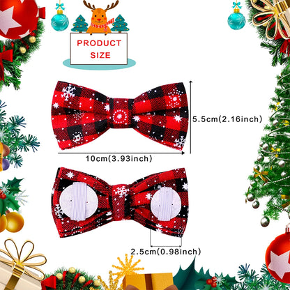 Christmas Dog Bow Ties (Bulk Pack)