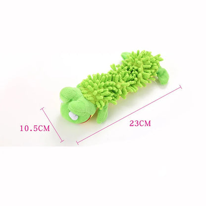 Squeaky Animal Plush Dog Toy