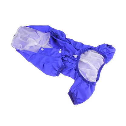 Reflective Waterproof Dog Raincoat