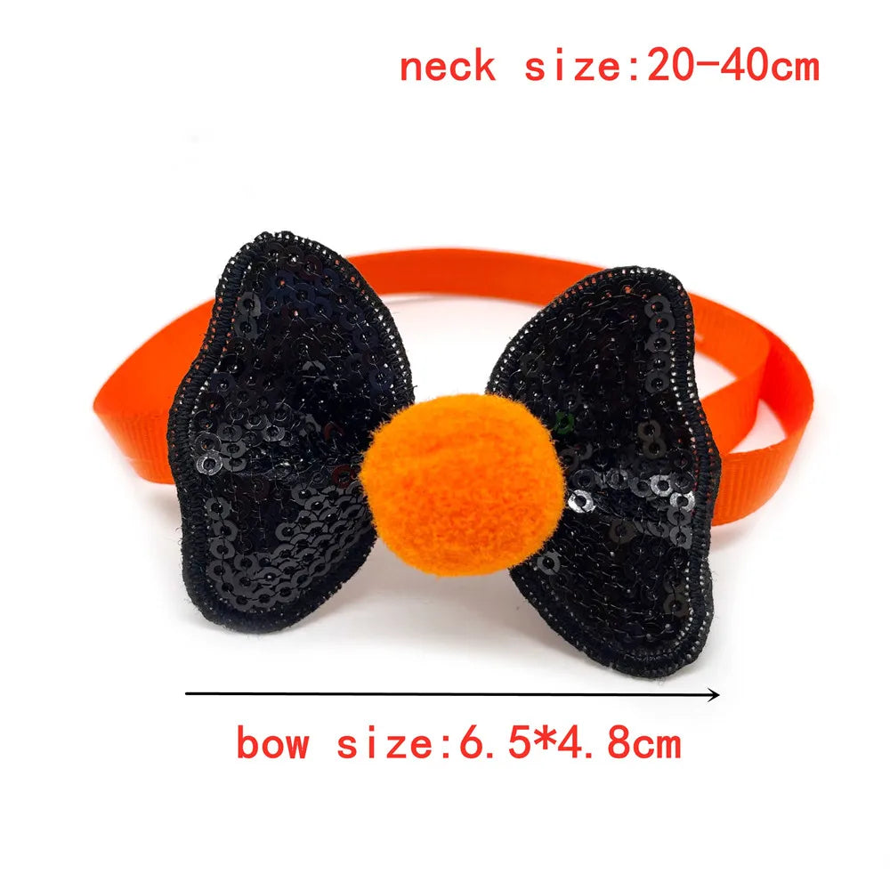 Halloween Dog Bow Ties (Bulk Pack)