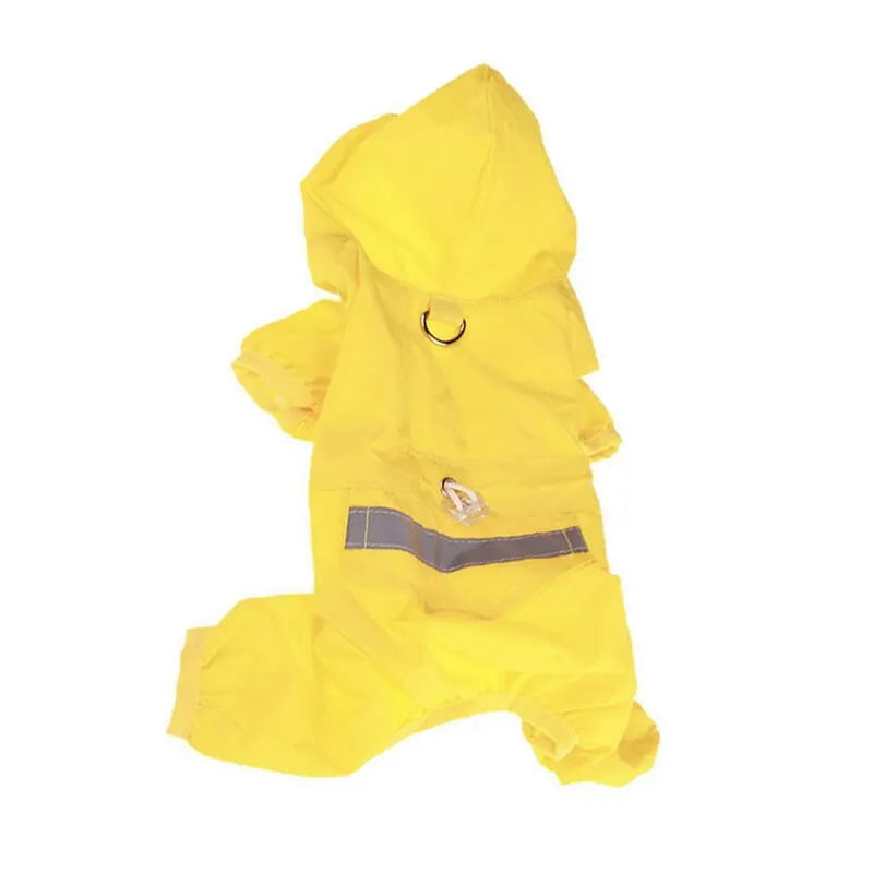 Reflective Waterproof Dog Raincoat