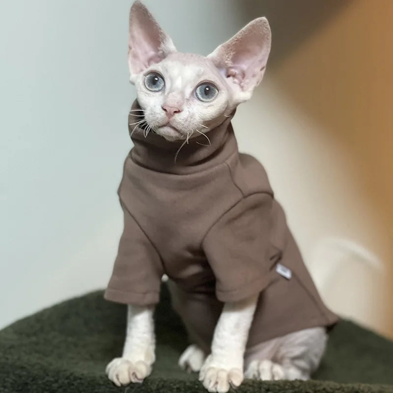Soft Cotton Sphynx Cat Top