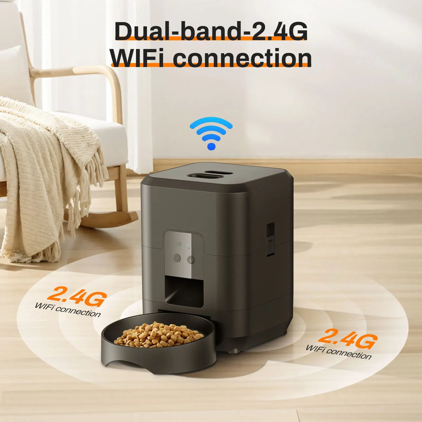 Automatic Timed Pet Feeder