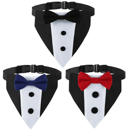 Dog Tuxedo with Bow Tie (Formal Suit)