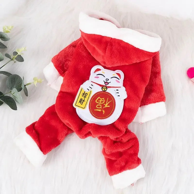 Cartoon Animal Pet Jumpsuit Pajama