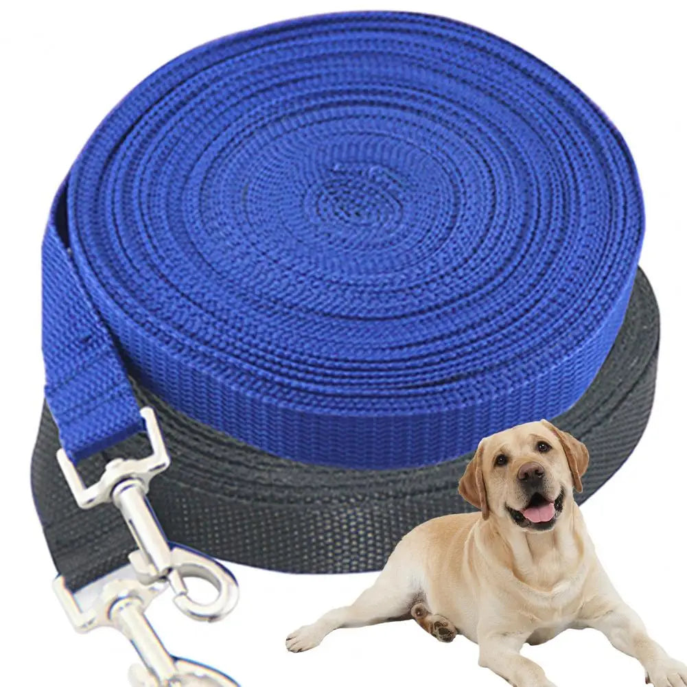 Nylon Dog Training Leashes Pet Supplies Walking Harness Collar Leader Rope For Dogs Cat 3M 6M 10M 15M 20M