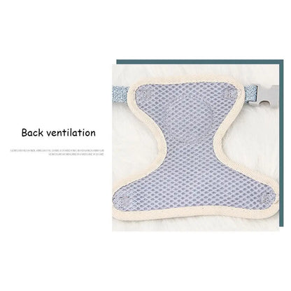 Breathable Step-In Dog Harness & Leash