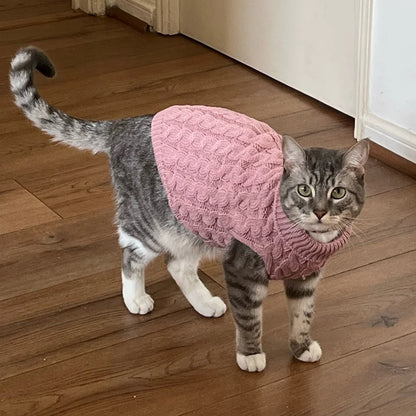 Knitted Sphynx Cat Sweater