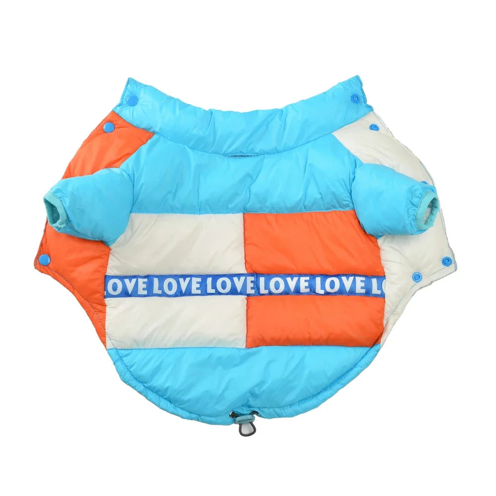 Waterproof Winter Dog Pullover Jacket