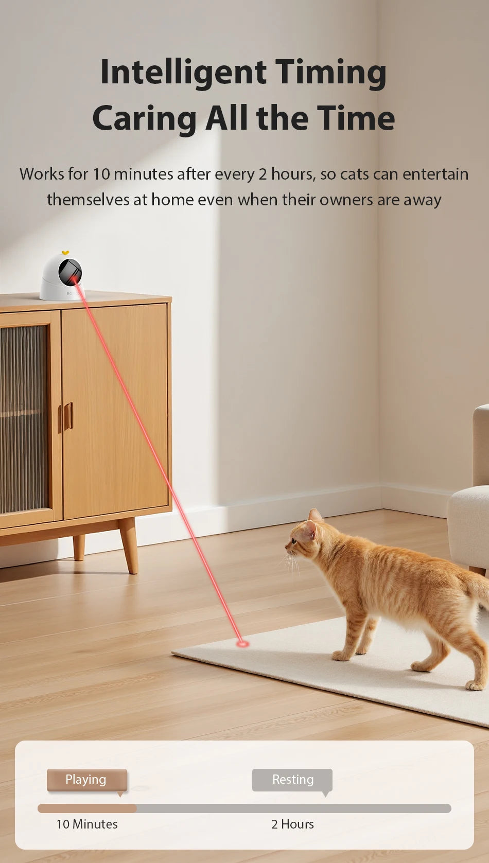 Automatic Electric Cat Laser Toy