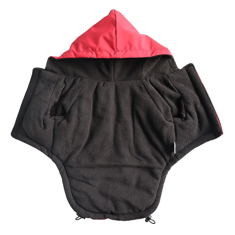 Waterproof Hooded Winter Dog Coat