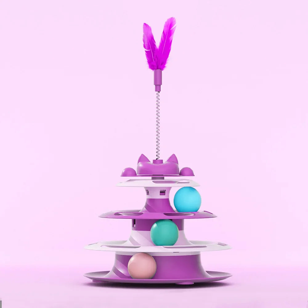 Cat Turntable Ball Toy
