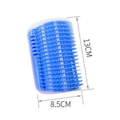 Wall-Corner Cat Massage Brush