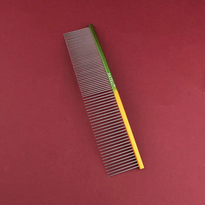 Curved Stainless Steel Pet Comb