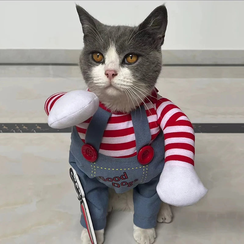 Halloween Cat Cosplay Jumpsuit