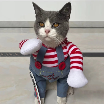 Halloween Cat Cosplay Jumpsuit