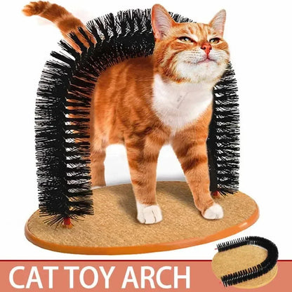 Cat Arch Self-Groomer & Scratcher