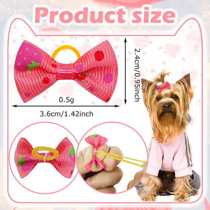 Dog Hair Bows (30-Pack)