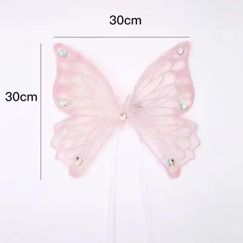 Glowing Butterfly Wings Pet Accessory
