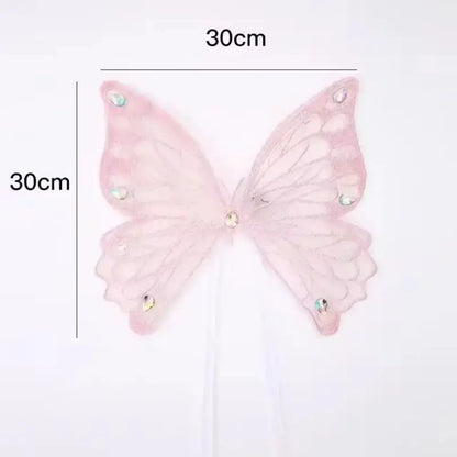 Glowing Butterfly Wings Pet Accessory