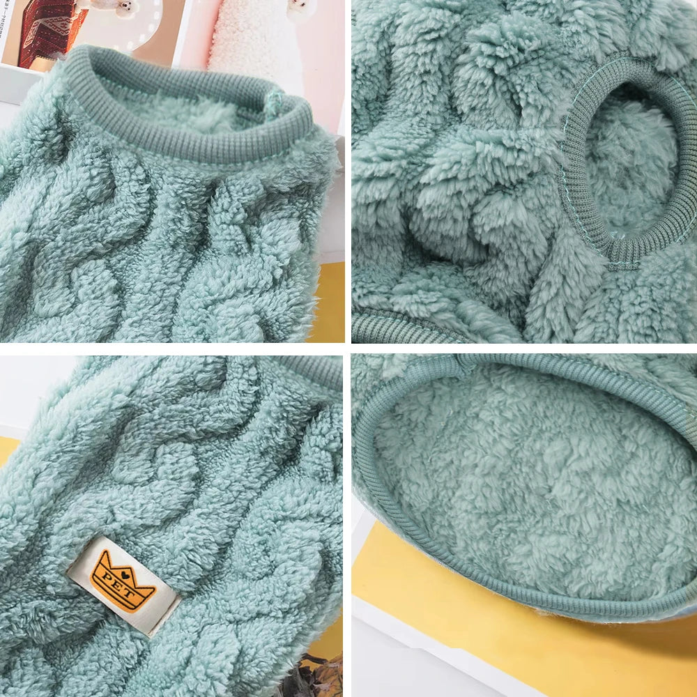 Fleece Cat & Dog Sweatshirt